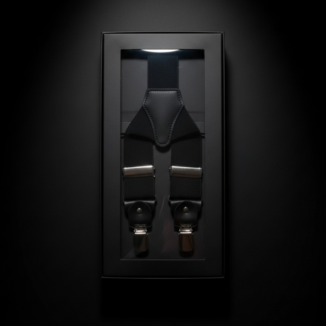 Ferlant Noir Premium Erkek Pantolon Askı