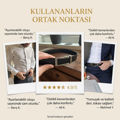 Elite İmza 2'li Set + Hediye Edge Toka